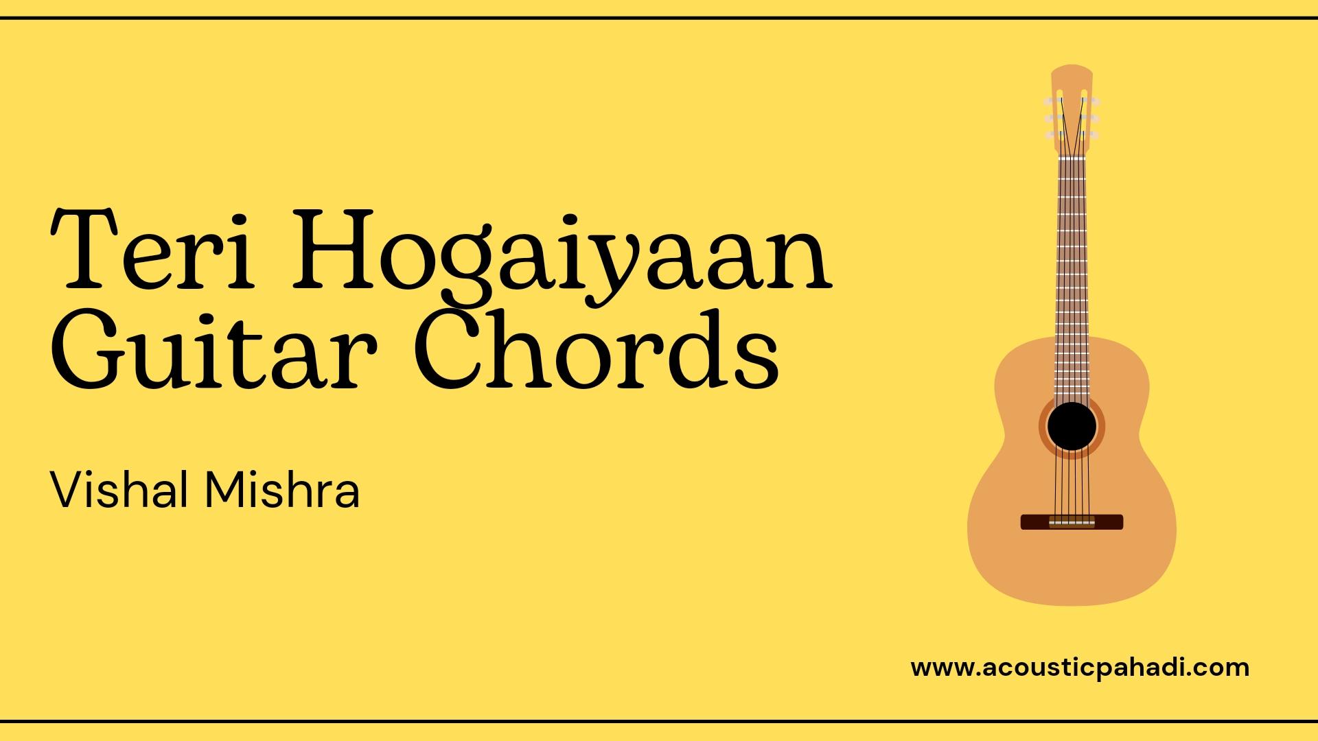 Teri Hogaiyaan Chords