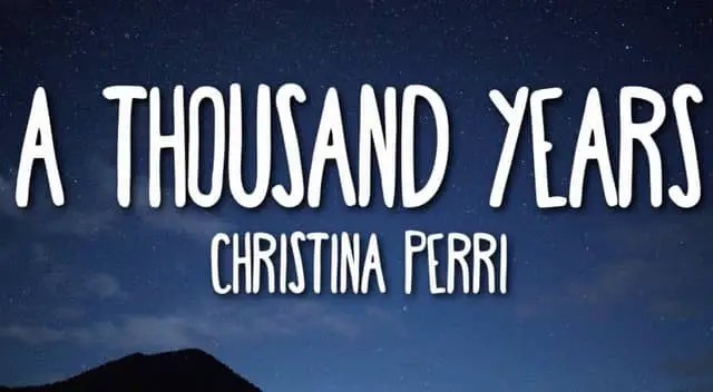 A Thousand Years Chords Christina Perri