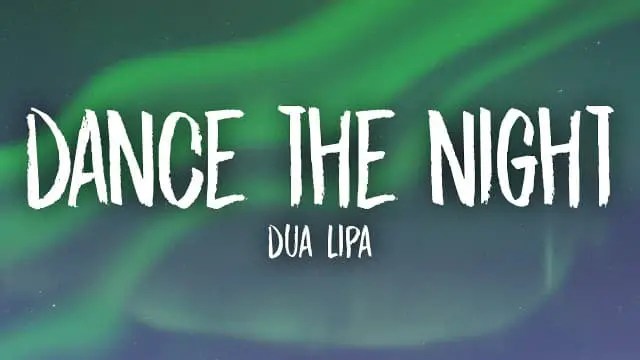 Dance The Night Chords Dua Lipa