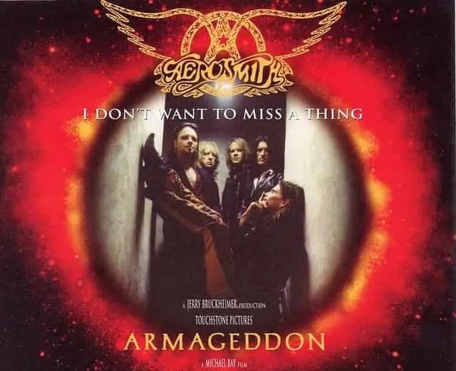 I Dont Want To Miss A Thing Chords Aerosmith